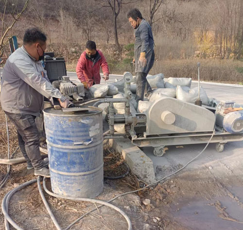 阳东路面下沉注浆